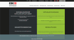 Desktop Screenshot of ebk-haus.de